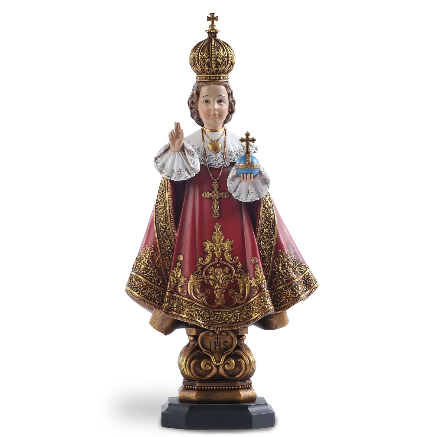 DW 10.5 inch Infant Jesus Of Prague Statue (Full Color)
