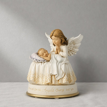 Grace4Joy Guardian Angel Music Box – 5.3"