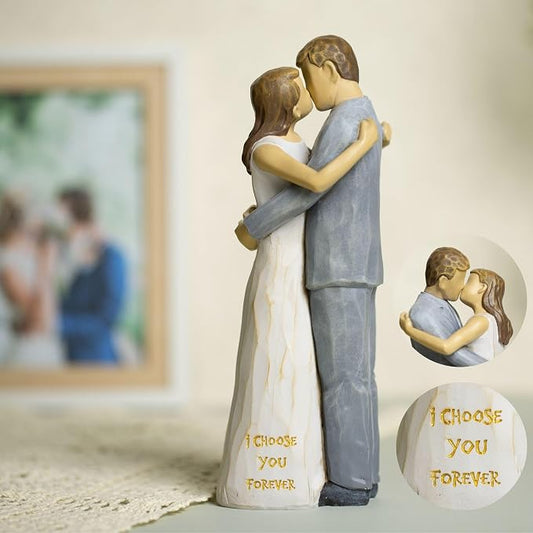 ShineOnAngel Wedding Couple Figurine – 8"