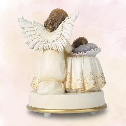 Grace4Joy Guardian Angel Music Box – 5.3"